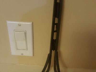 Black Metal Display Stand