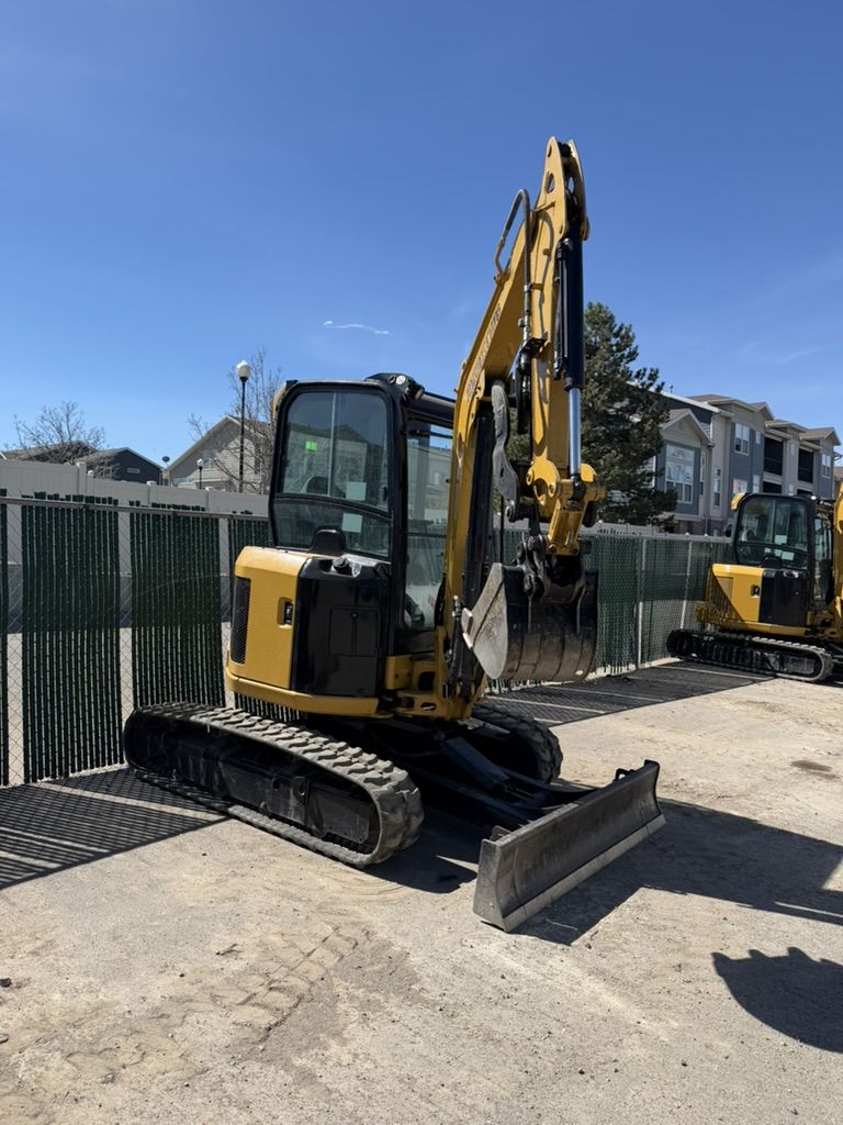 CAT 302.7 Mini Excavator + Dump Trailer Combo – Dig & Haul Together