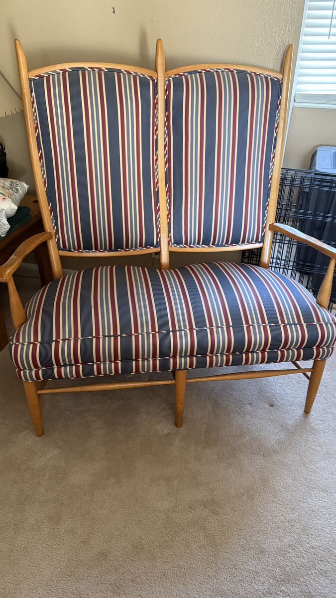 Vintage and rare Settee Maxwell Royal