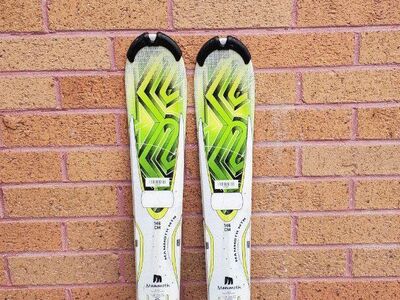 K2 Mammoth 146 cm Downhill Skis Adjustable Binding