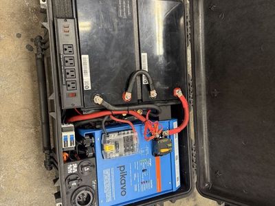 Mobile power system in 1650 pelican case