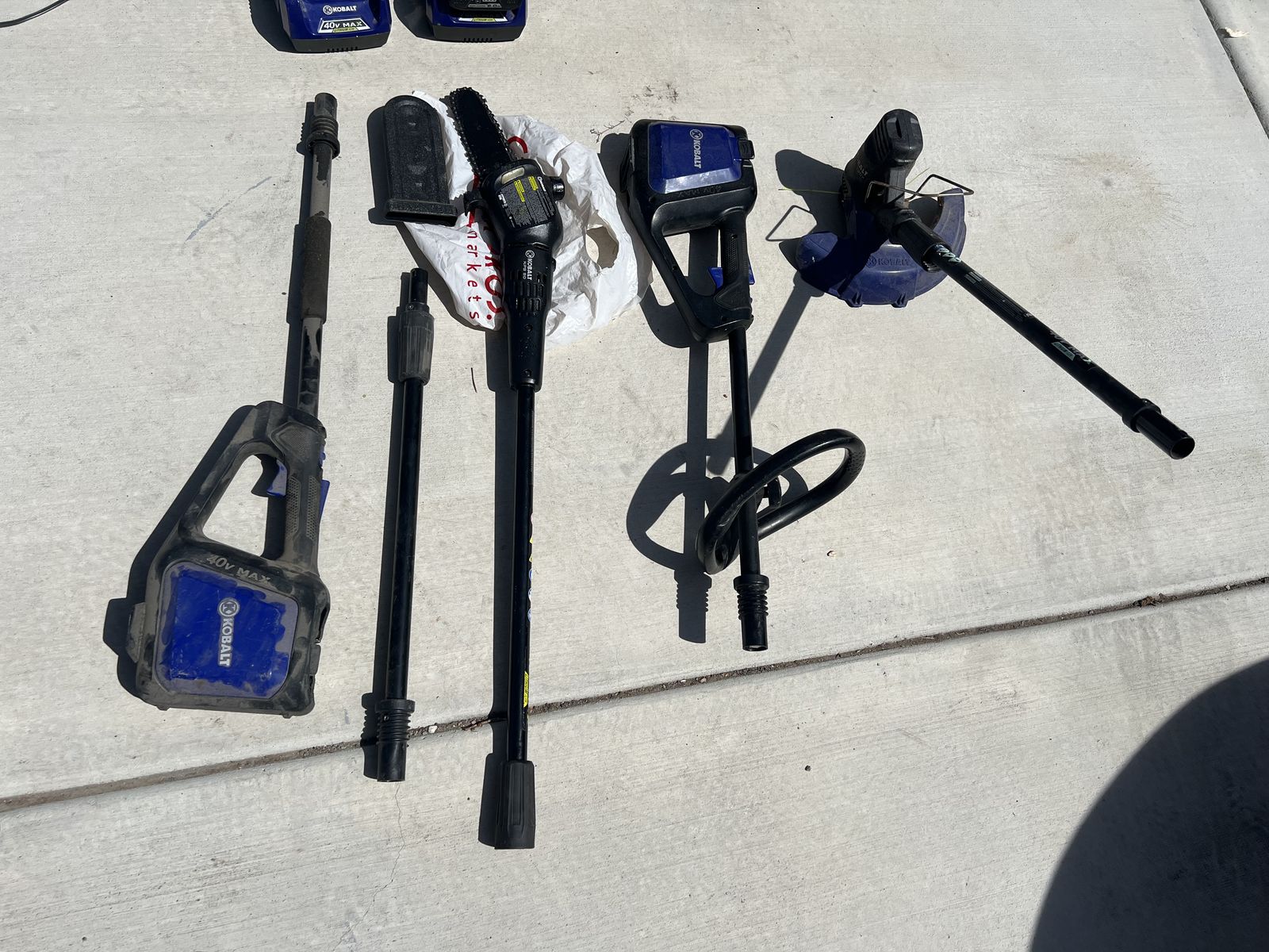 40V Kobalt Lawn Tools