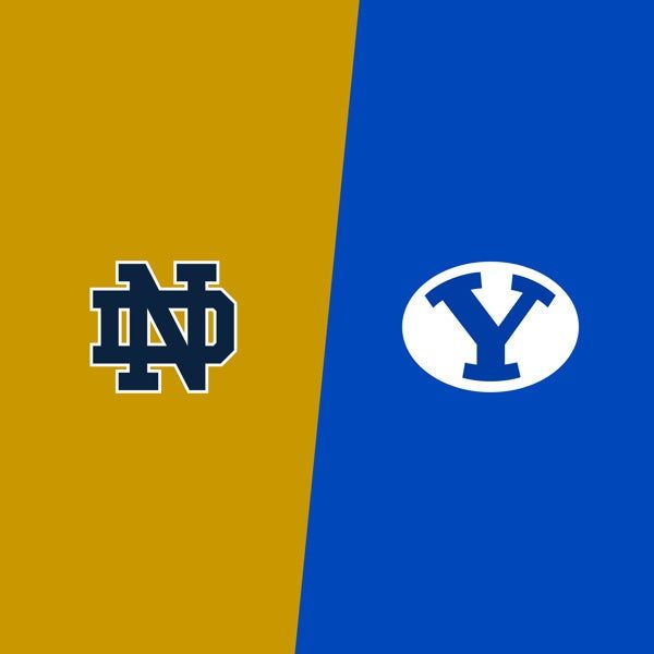 BYU vs Notre Dame Football Tickets - South Endzone - Sec 147, Row 21