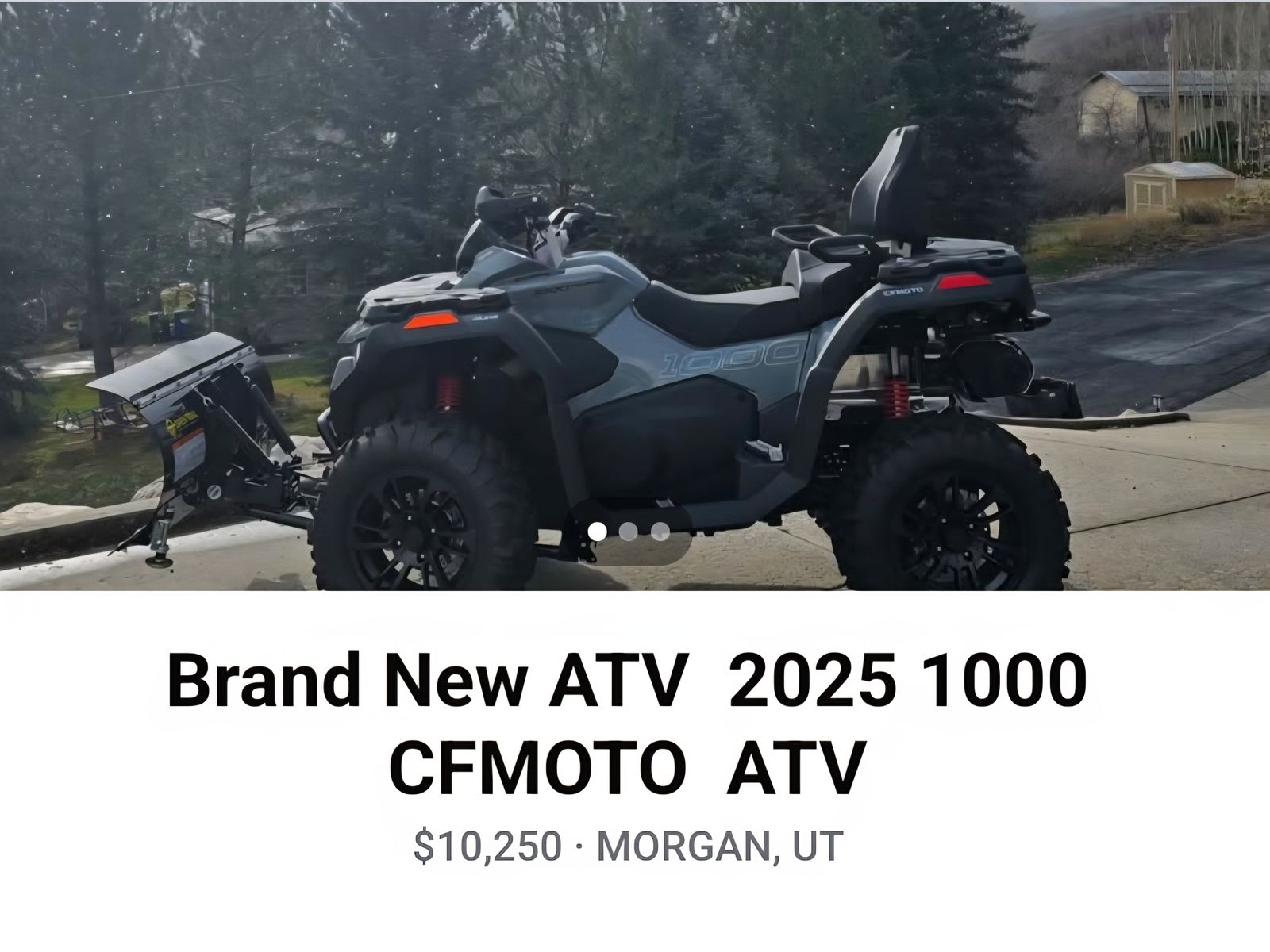 New 2025 1000 CFMOTTO ATV  WPL0W