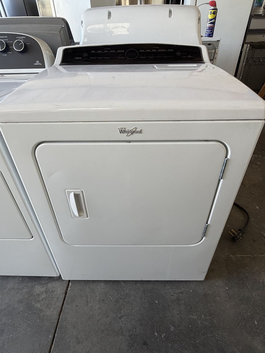 Whirlpool White Top Load Electric Dryer
