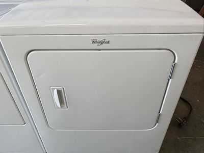 Whirlpool White Top Load Electric Dryer