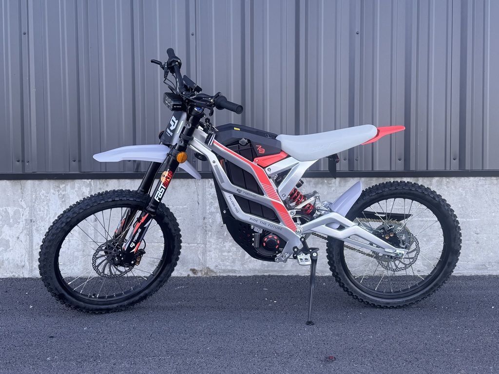 2026 E RIDE FALCON PRO SILVER ORANGE