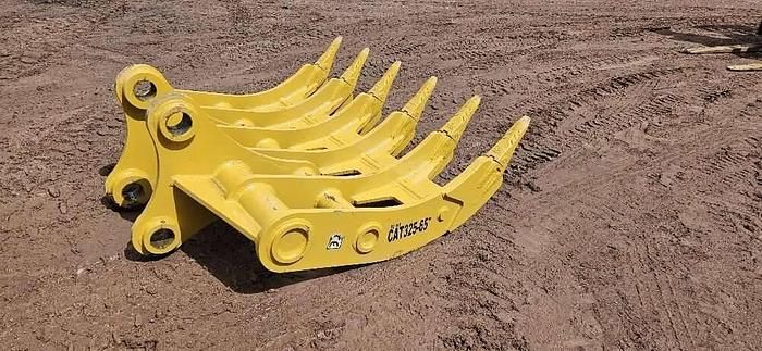65" Excavator Rake