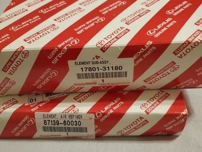 Toyota Air and Cabin Filters 2024-2027 Land Cruiser