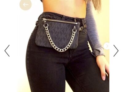 Michael Kors Black Belt Bag