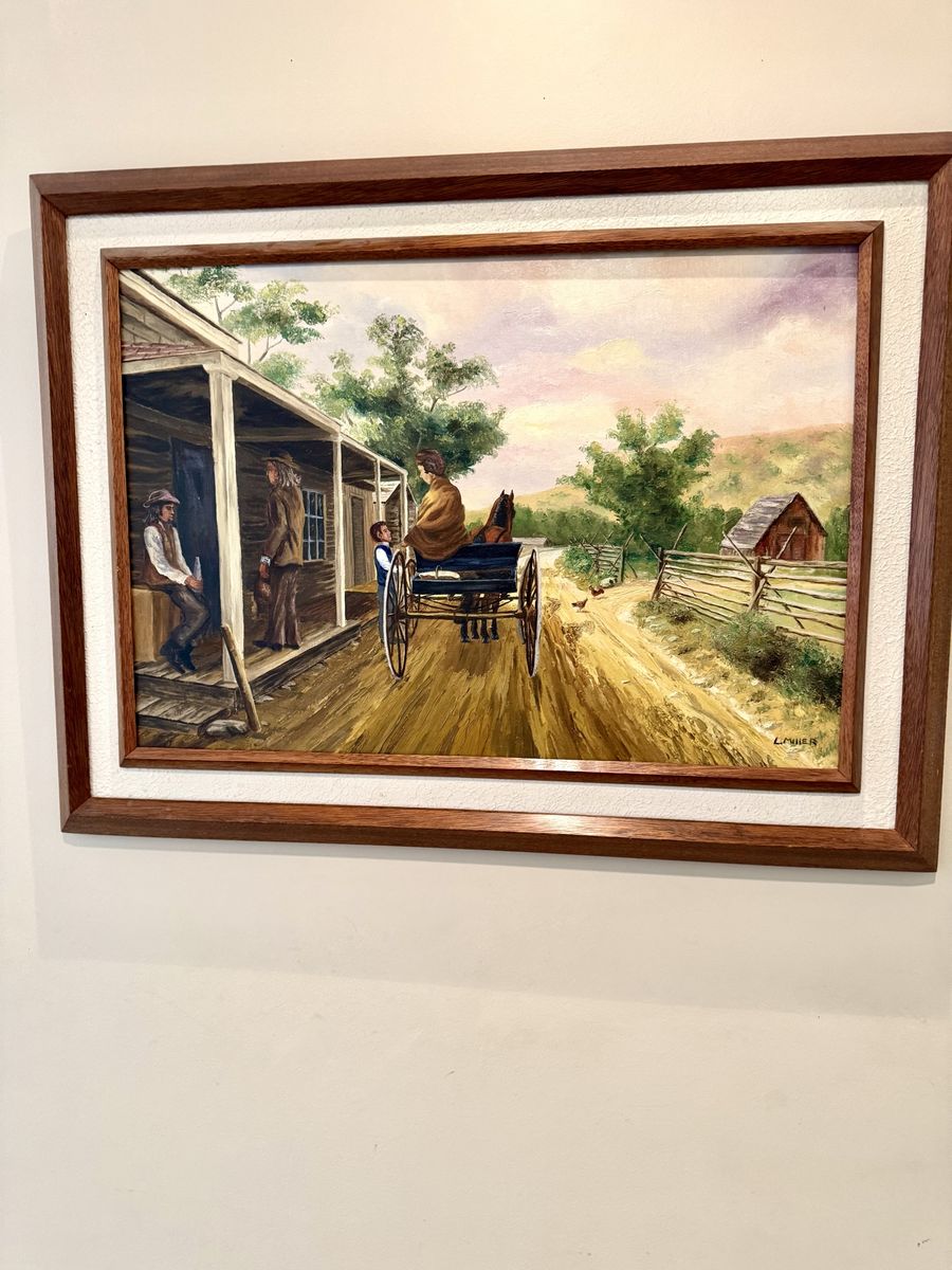 Original Oil On Canvas