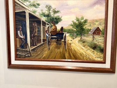 Original Oil On Canvas