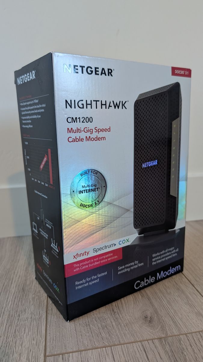 Netgear CM1200 Cable MODEM