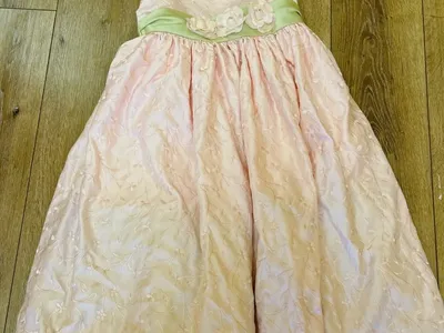 girl's party dress size 14 pink