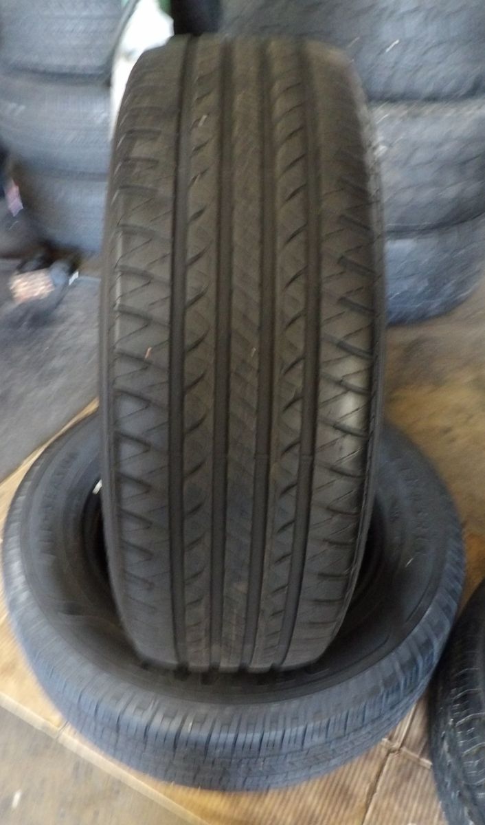235/65R18 DOUGLAS TOURING ALL SEASON PAIR OF TWO USED TIRES