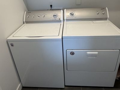 Crosley White Top-Load Washer & Electric Dryer Set - Matching Pair