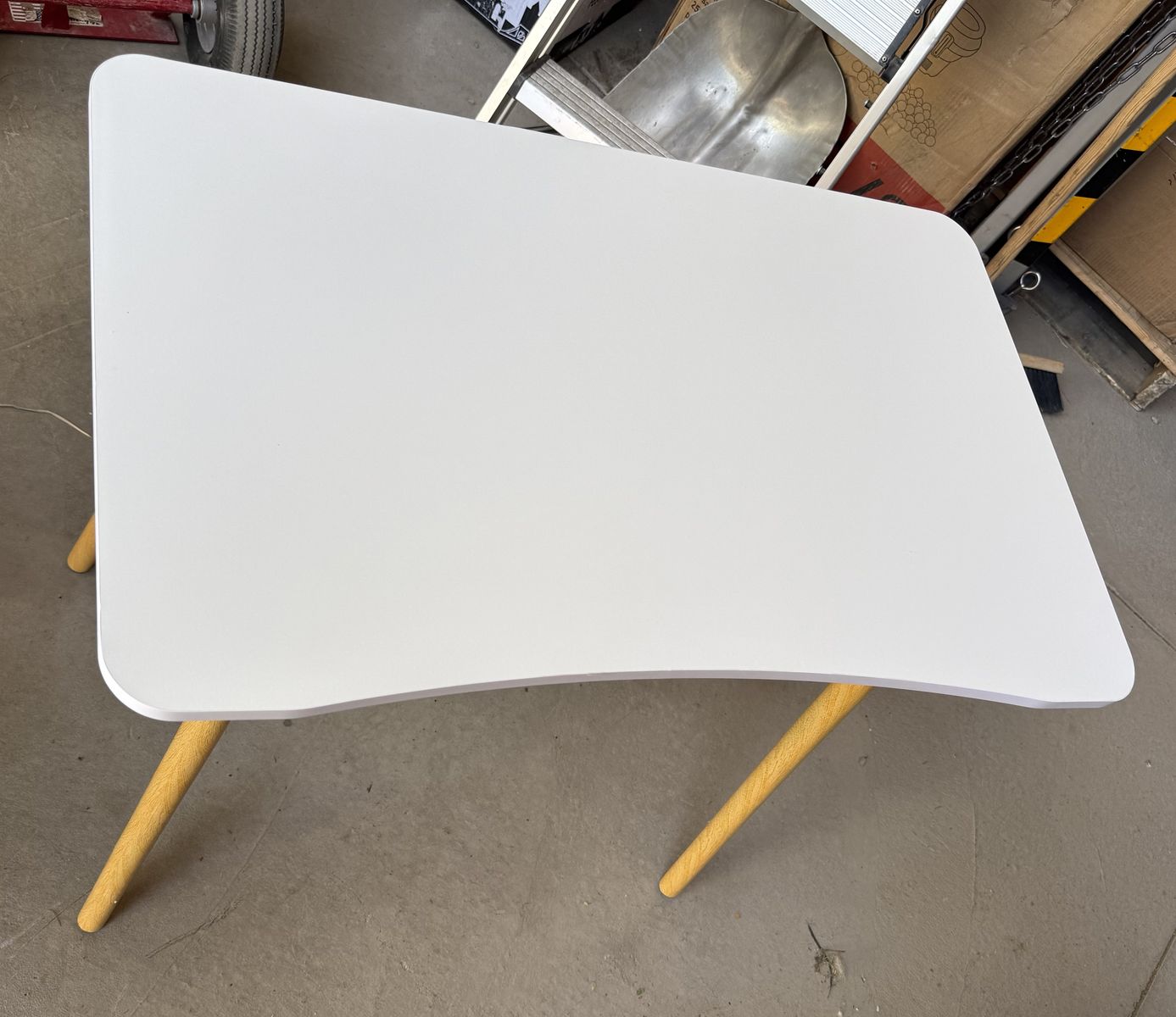New White Side Table Or Childs Desk