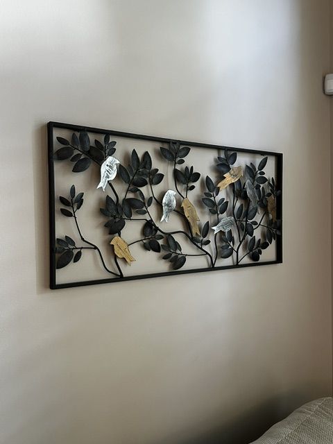 Metal Bird Wall Art