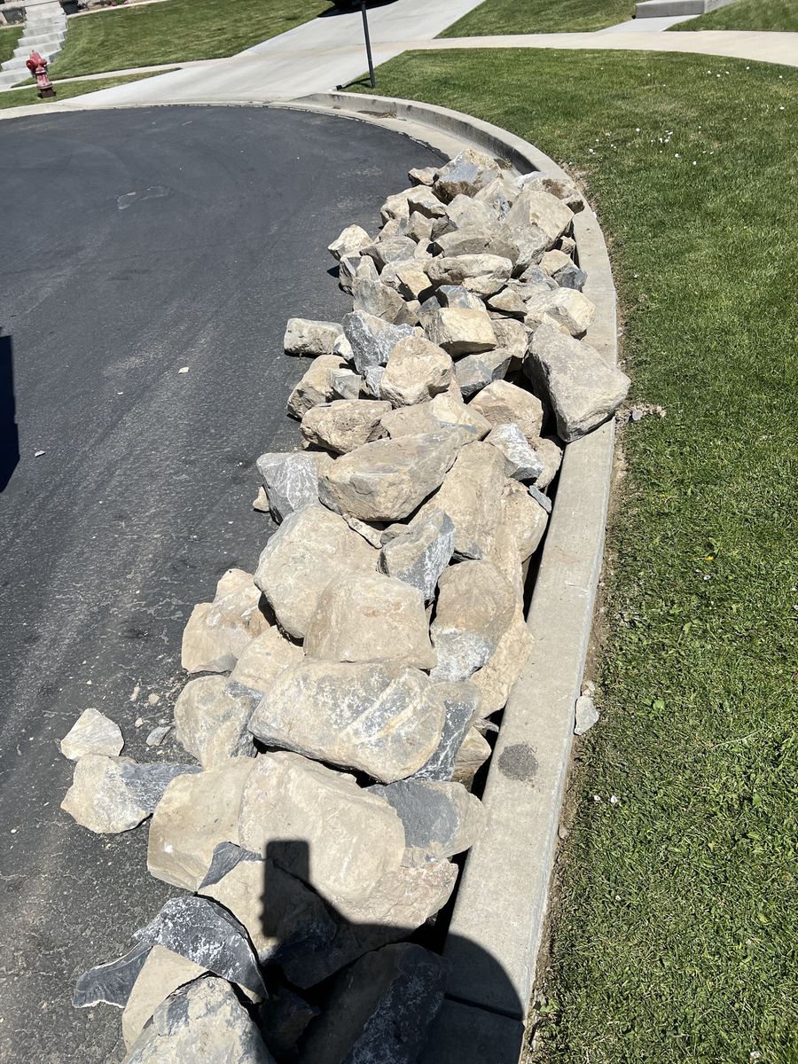 Landscape rocks