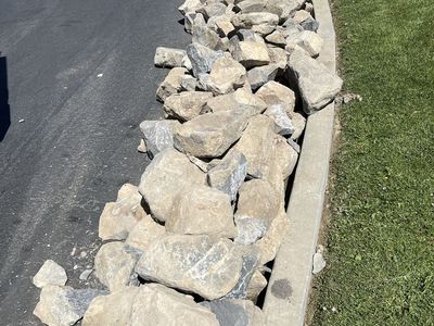 Landscape rocks