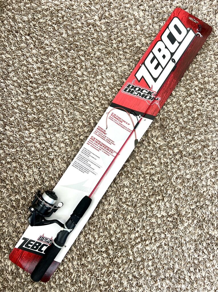 Zebco Dock Demon Ultra Light Fishing Rod Reel