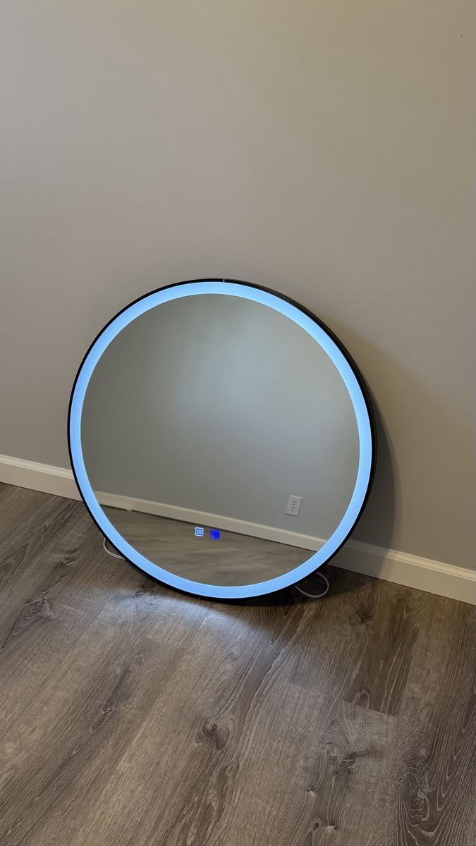 Round LED Bathroom Mirror