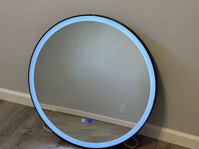 Round LED Bathroom Mirror