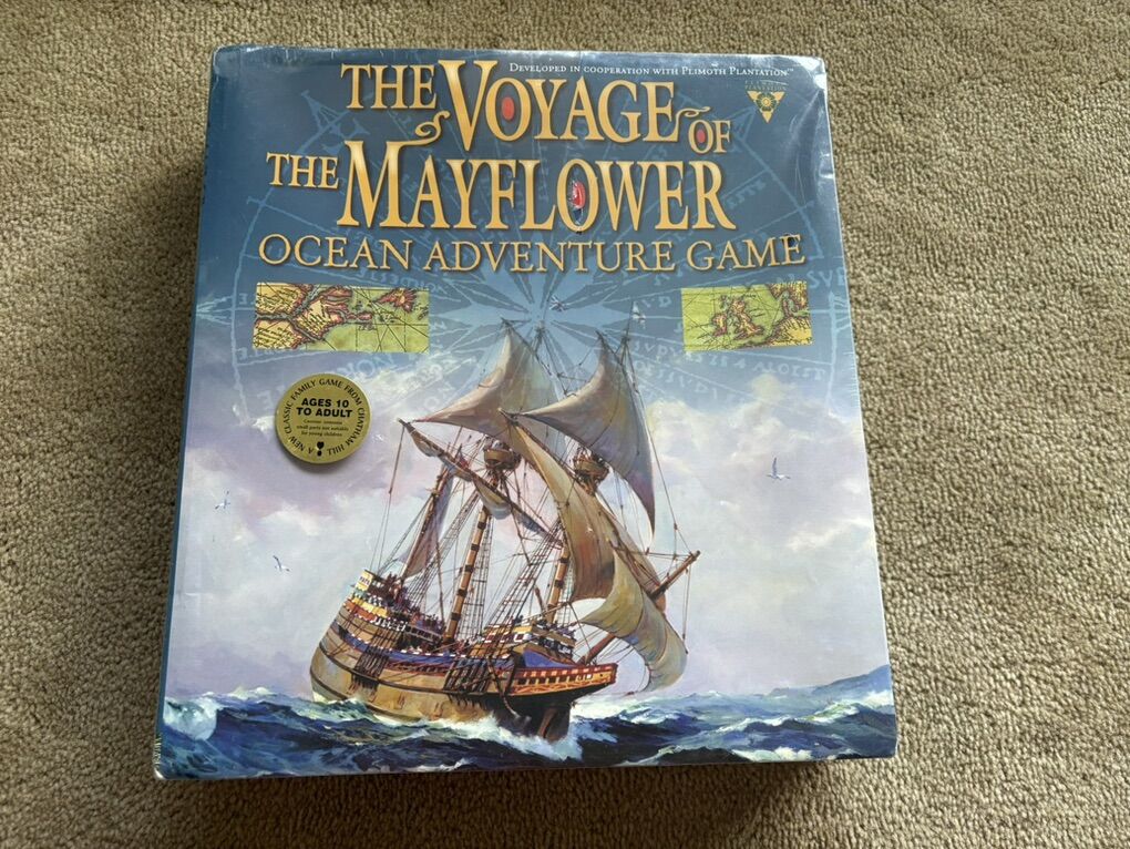 NEW The Voyage of the Mayflower Board Game