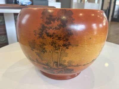 Early Roseville Autumn Ceramic Pot