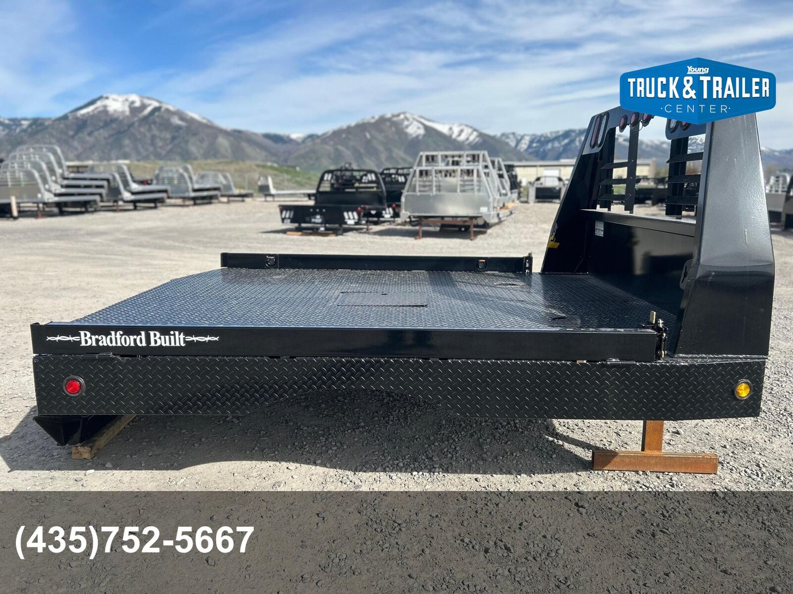 Bradford Built Steel Workbed Single Wheel Longbed