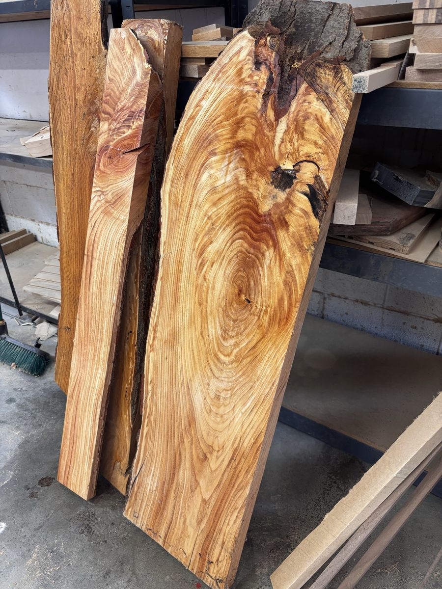 Honey locust hardwood