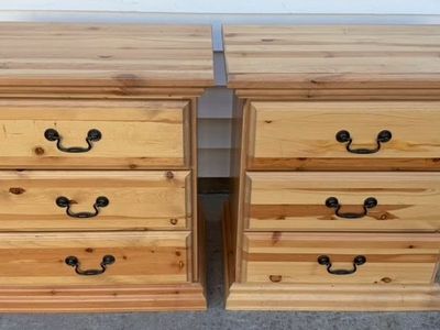 Gorgeous pine nightstands