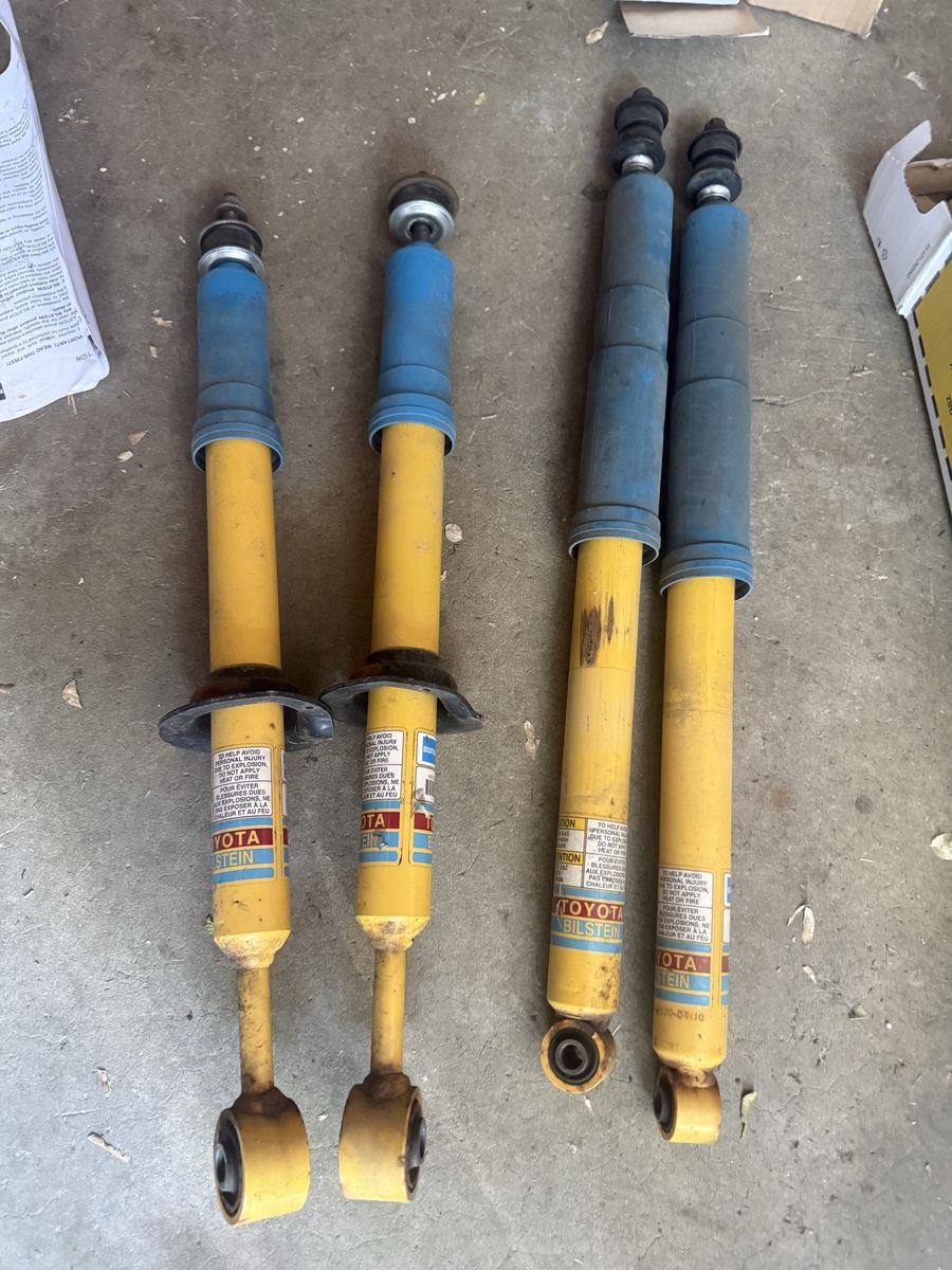 Toyota Bilstein OEM Shocks & Struts Set (4) for Trucks/SUVs - Used Suspension Parts
