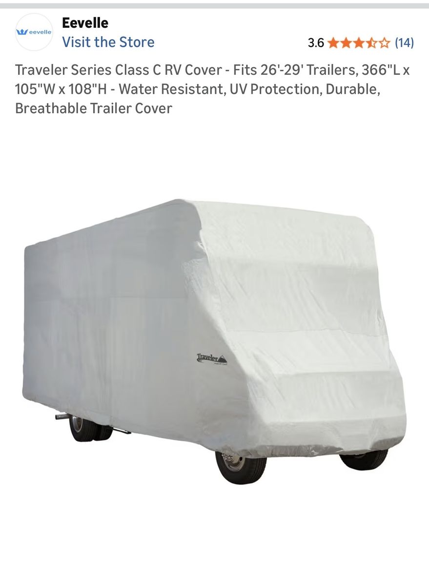 Class C RV Cover