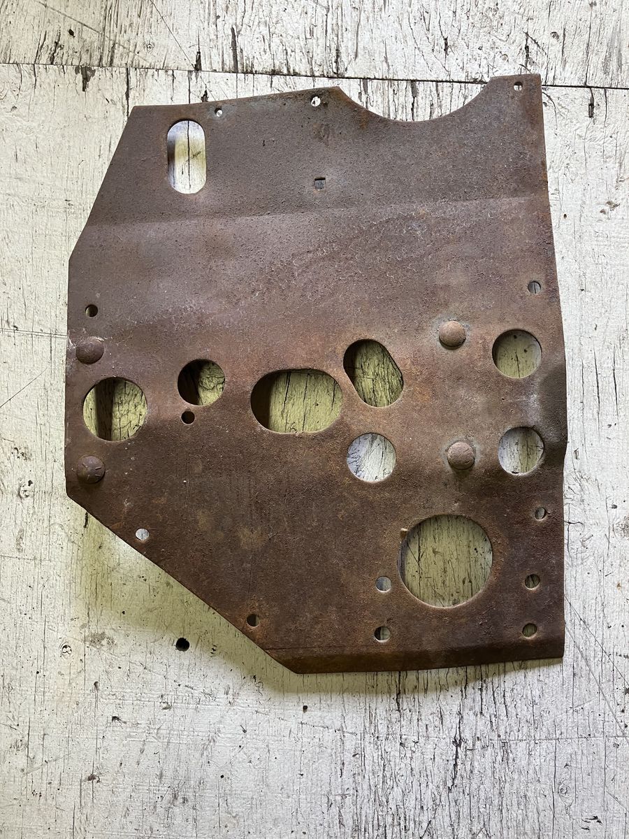 Early Willys Jeep CJ-2a, CJ-5, Etc. Original Transmission Skip Plate