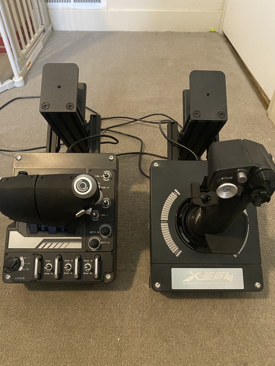 Logitech X56 Advanced Flight Control System