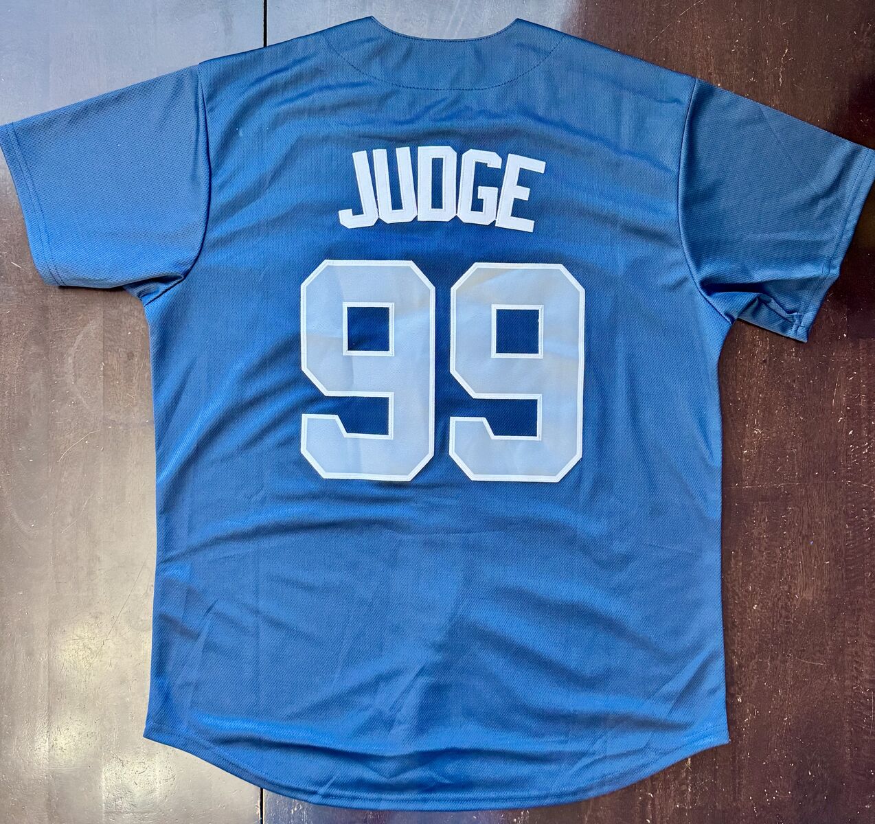 Aaron Judge (New) Blue New York Yankees Jersey #99 (Adult Large)