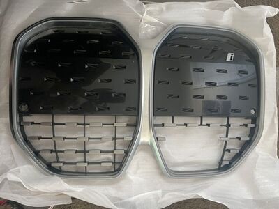 2021-2022-2023-2024 BMW i4 G26 Front Bumper Grill