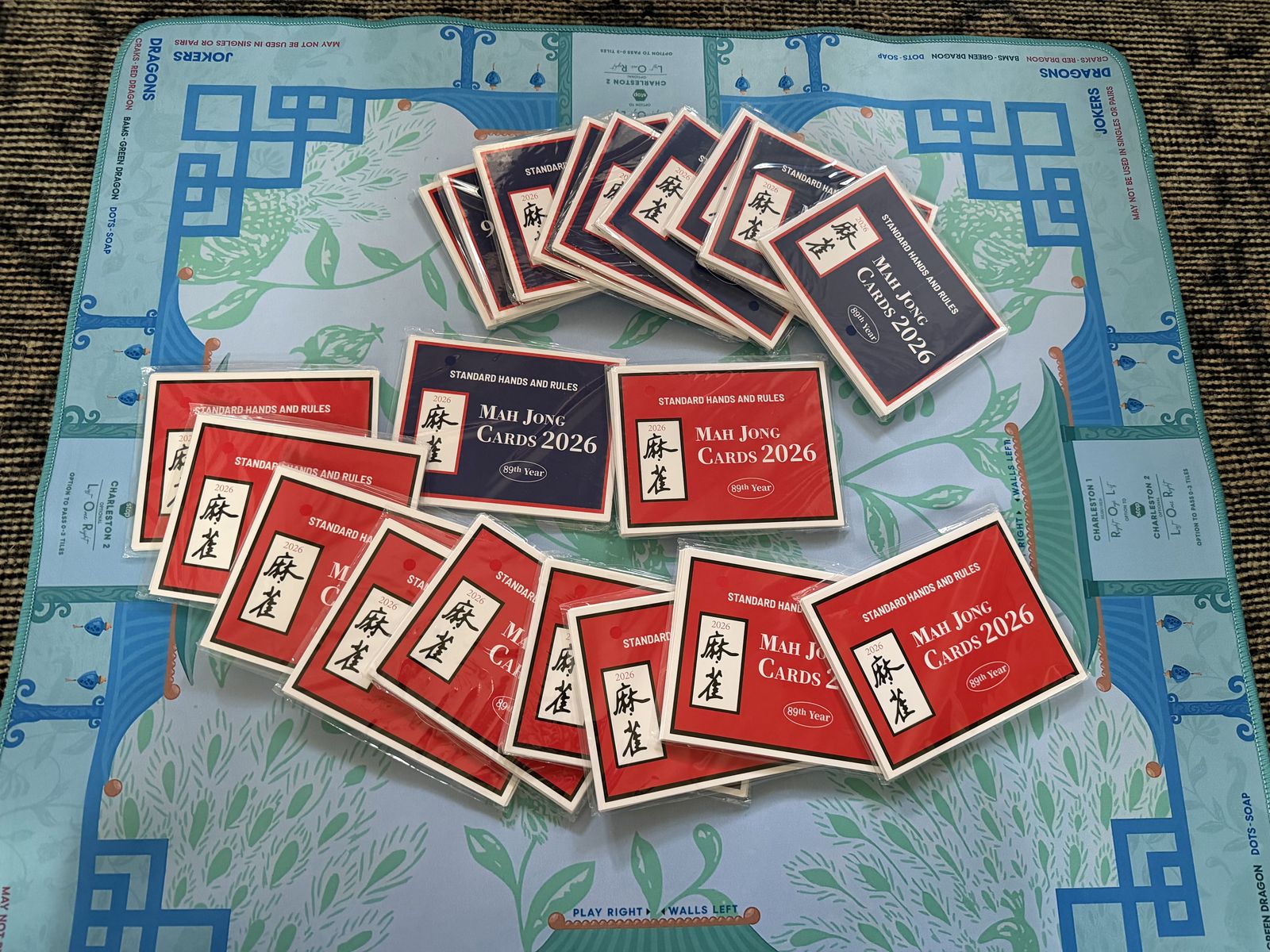Brand new in packages Mahjong Score Cards 2026 American League $20/Pack cash/venmo in Draper 