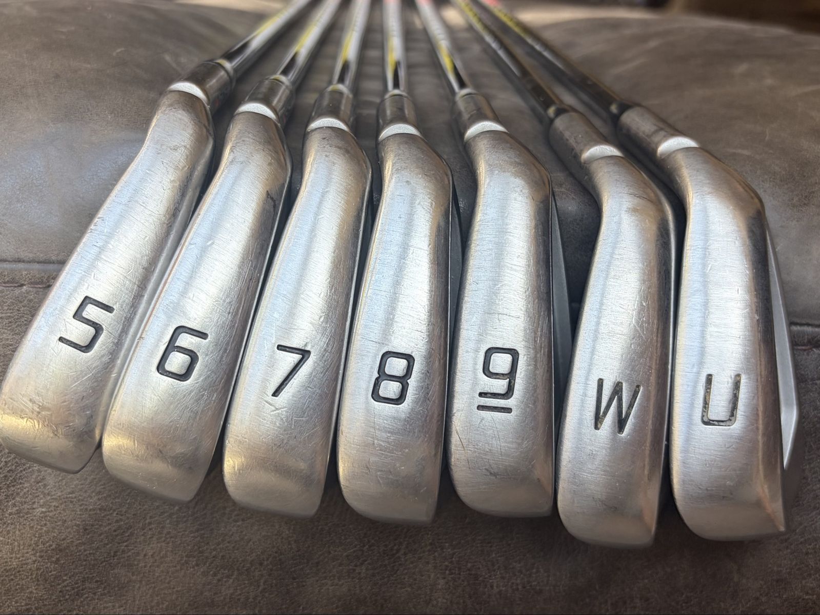 Ping I E1 irons 5-gw steel/stiff