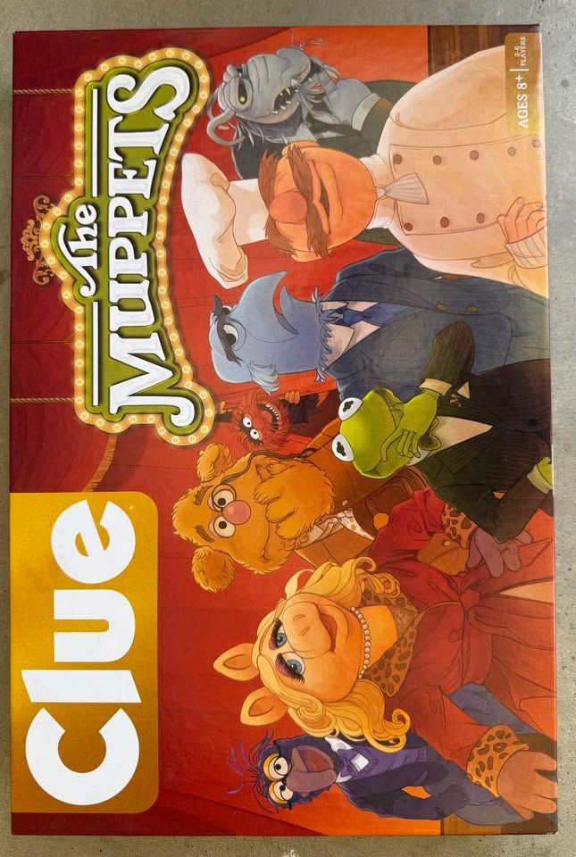 Clue Board Game - Muppets Version