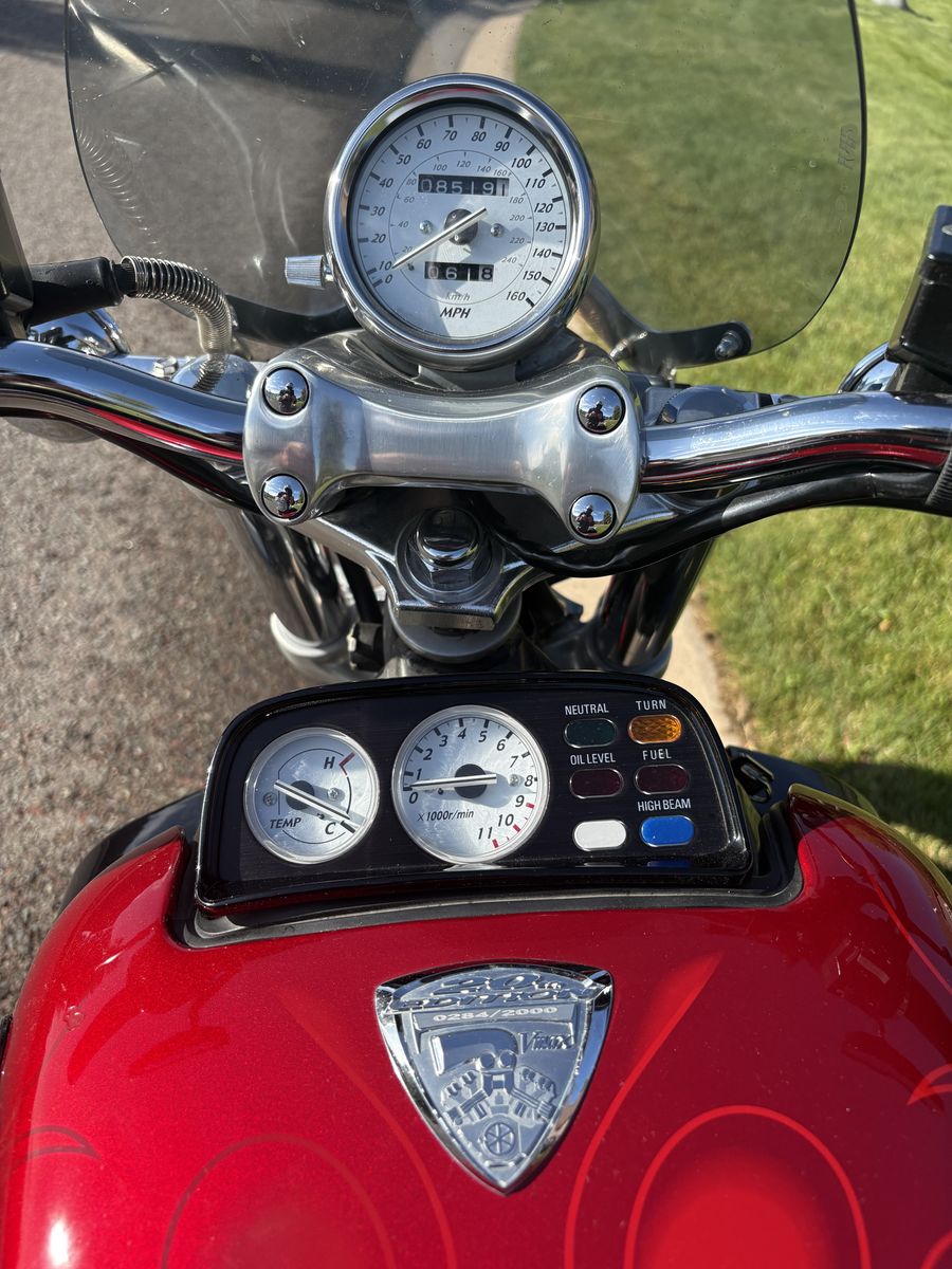 2005 special limited anniversary addition Yamaha Vmax