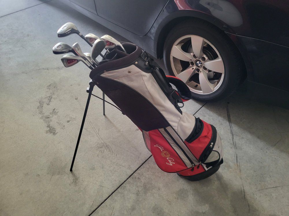 Random Golf Clubs and Bag