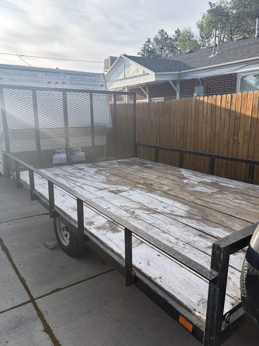 8x12 Utility Trailer