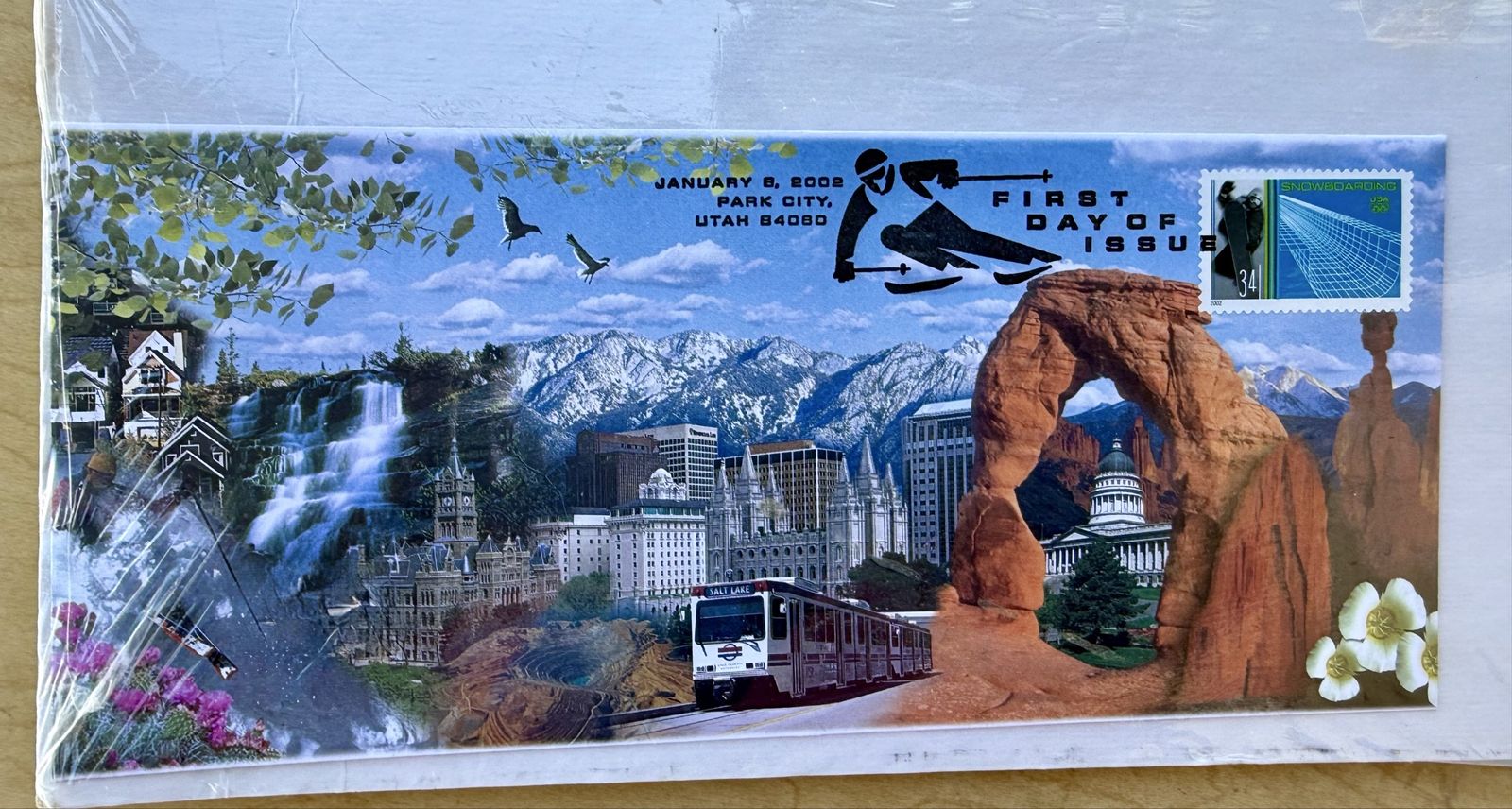 Collectible First Day of Issue stamp