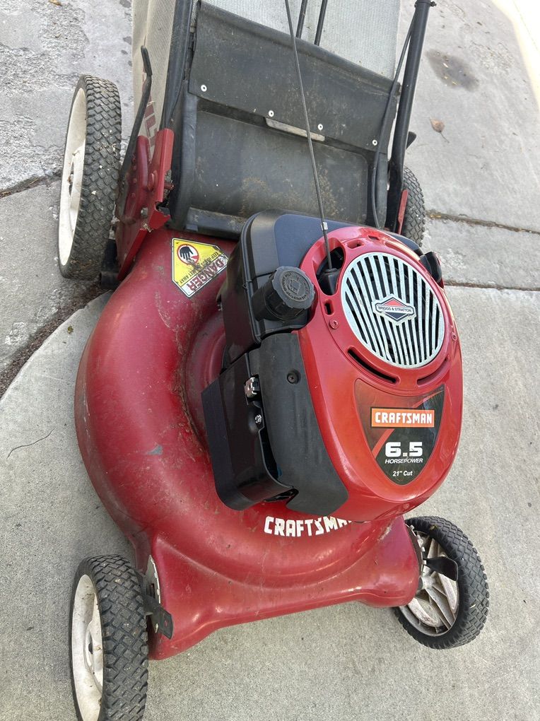 Craftsman 6.5hp 21 Inch Cut Mower