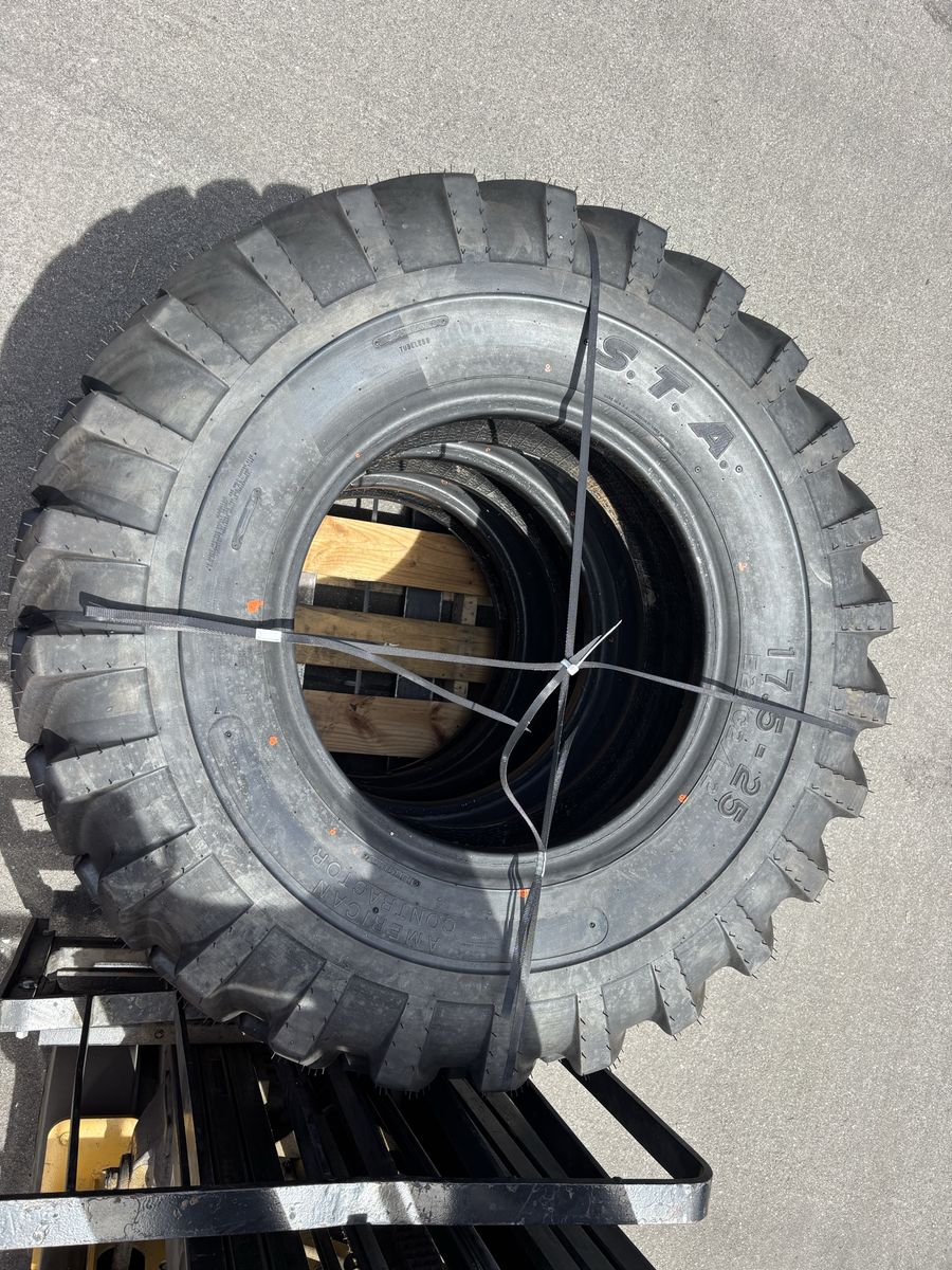 STA 17.5-25 Heavy Duty Equipment Tire - New, Unused, Durable Traction, 3 Available