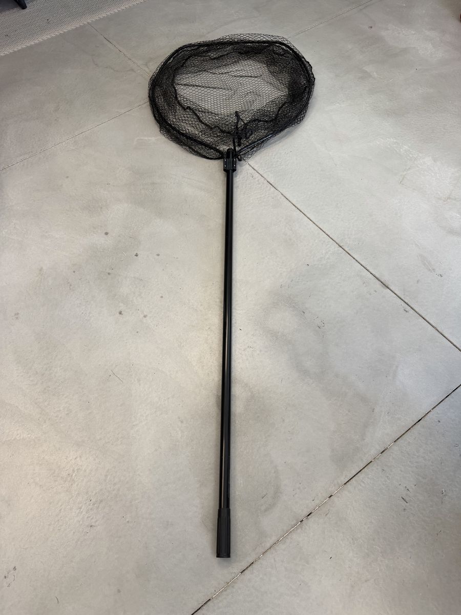 Romar Large Telescoping Fishing Net - 37x40in Hoop, Hook-Resist Anti-Snag, New