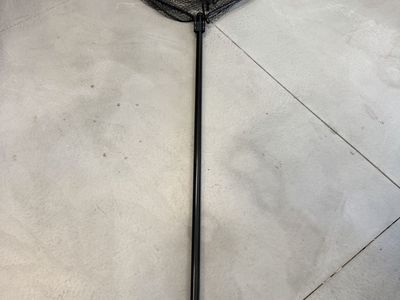 Romar Large Telescoping Fishing Net - 37x40in Hoop, Hook-Resist Anti-Snag, New