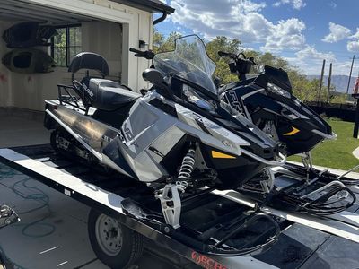LIKE NEW! Two 2018 Polaris Sleds & Echo Trailer – Under 60 Miles!